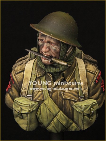 Young Miniatures YM1853 British Commandos WWII 1/10 – zdjęcie 2