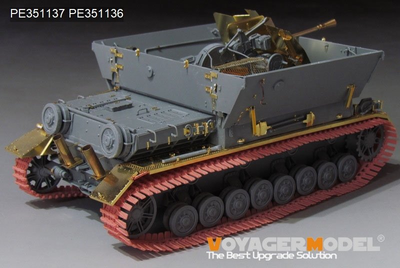Ailes de char allemand « MOBELWAGEN » de la Seconde Guerre mondiale, modèle Voyager PE351136 (pour BORDER BT-007), échelle 1/35 – immagine 3