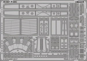 Eduard 49807 P-40C BRONCO 1/48 – Bild 2