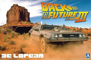 Aoshima 05918 Retour vers le futur III DeLorean 1/24