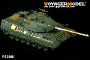 Maquette Voyager PE35684 du char de combat principal allemand Leopard 1A5 moderne pour TAKOM 2004, échelle 1/35 – immagine 9
