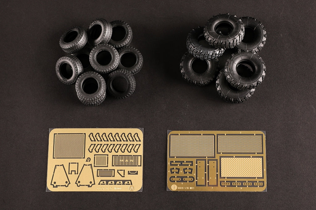 J&amp;#39;adore le kit 63529 M1014 Remorquage de remorque M747 Semi-remorque 1/35 – image 17
