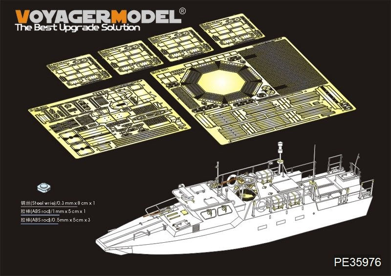 Maquette Voyager PE35976 Bateau de combat moderne 90H de la Marine royale malaisienne pour Tiger, modèle 6293, échelle 1/35