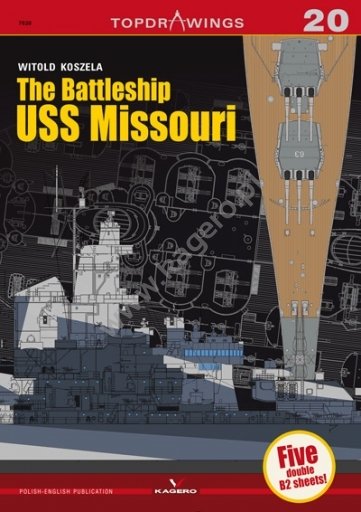 Kagero 7020 Le cuirassé USS Missouri EN/PL