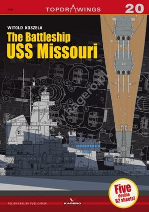 Kagero 7020 Le cuirassé USS Missouri EN/PL