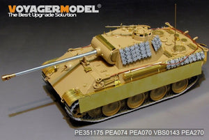 Maquette Voyager PE351175 Panther G allemand de la Seconde Guerre mondiale, version de base (pour HOBBYBOSS 84551) 1/35 – image 3