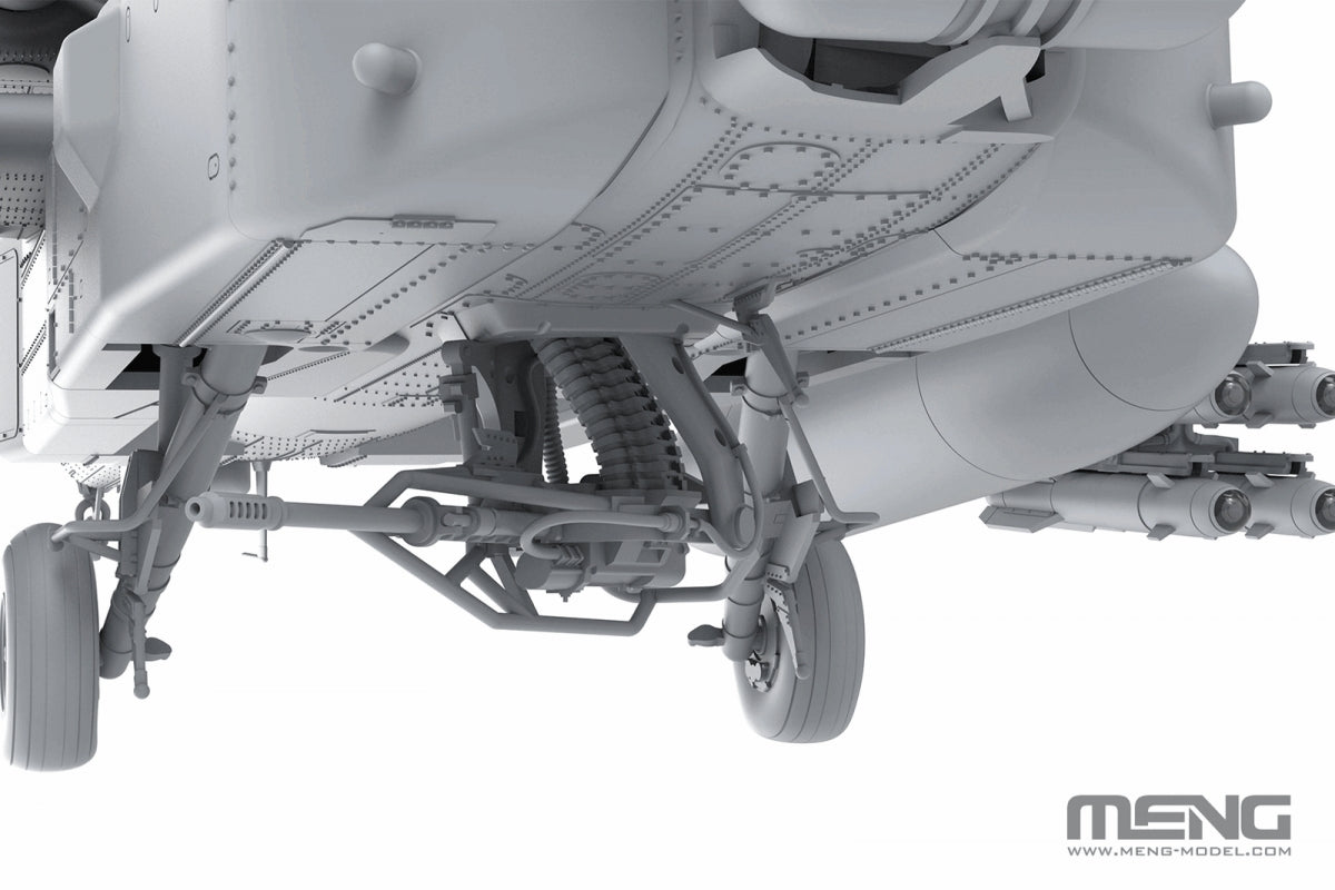 Meng Model QS-005 AH-64 D Saraf - Hélicoptère d&amp;#39;attaque lourd (Force aérienne israélienne) 1/35 – image 8