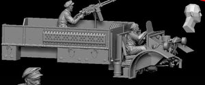 Camion de patrouille Thunder Model 35311 LRDG F30 avec plateau arrière décalé, édition limitée bonus 1/35 – immagine 8