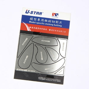 Lame de découpe à gravure U-Star UA-80013 - Jeu de lames