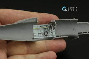 Quinta Studio QD48391 Macchi C.205 Veltro Intérieur imprimé et coloré en 3D sur papier décalque (Hasegawa/Italeri) 1/48 – image 8