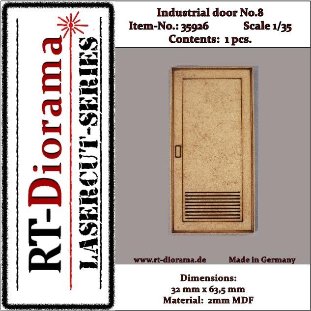 RT-Diorama 35926 Porte industrielle n° 8 1/35