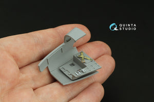 Intérieur imprimé en 3D et coloré sur papier décalcomanie Quinta Studio QD48501 A-26C Invader (ICM) 1/48 – image 12