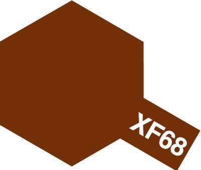 Peinture acrylique Tamiya XF68 Brun OTAN (81768) 10 ml – immagine 3