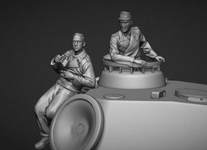 Ensemble d&amp;#39;équipage Panzer Art FI35-109 Normandy « Panther » au 1/35