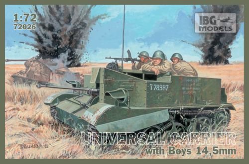 IBG 72026 Universal Carrier I Mk.I avec fusil antichar Boys 1/72