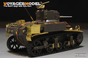 Maquette Voyager PE35934, char léger américain M3 Stuart de la Seconde Guerre mondiale (modèle de base) pour Tamiya 35360 au 1/35 – image 13