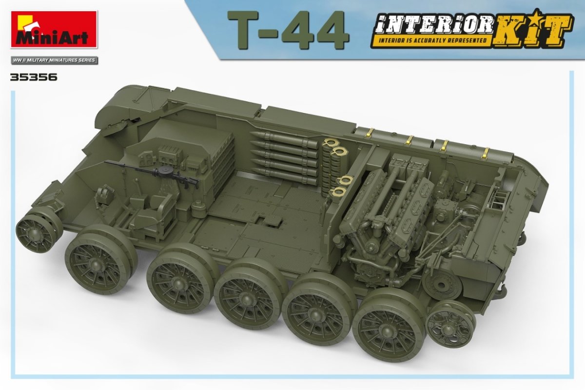 MiniArt 35356 T-44 KIT INTÉRIEUR 1/35 – image 7