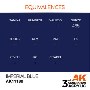 AK Interactive AK11180 BLEU IMPÉRIAL – STANDARD 17 ml – image 3