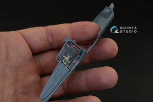 Intérieur imprimé en 3D et coloré sur papier décalcomanie Quinta Studio QD48139 FW 190D-9 (pour kit Eduard) 1/48 – image 7