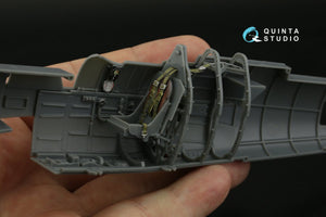 Intérieur imprimé en 3D et coloré sur papier décalcomanie (Kotare) pour Spitfire Mk.1 (Mid) de Quinta Studio QD32192, échelle 1/32 – Bild 7