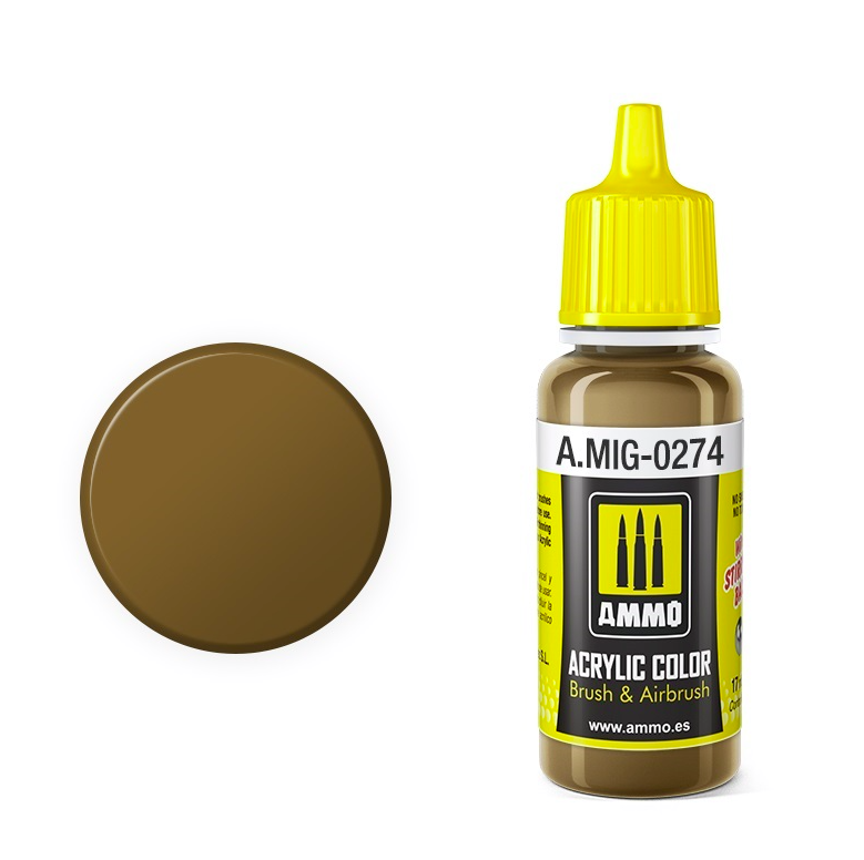 Munitions de Mig Jimenez 0274 Marrone Mimetico 1 FS30118 17ml