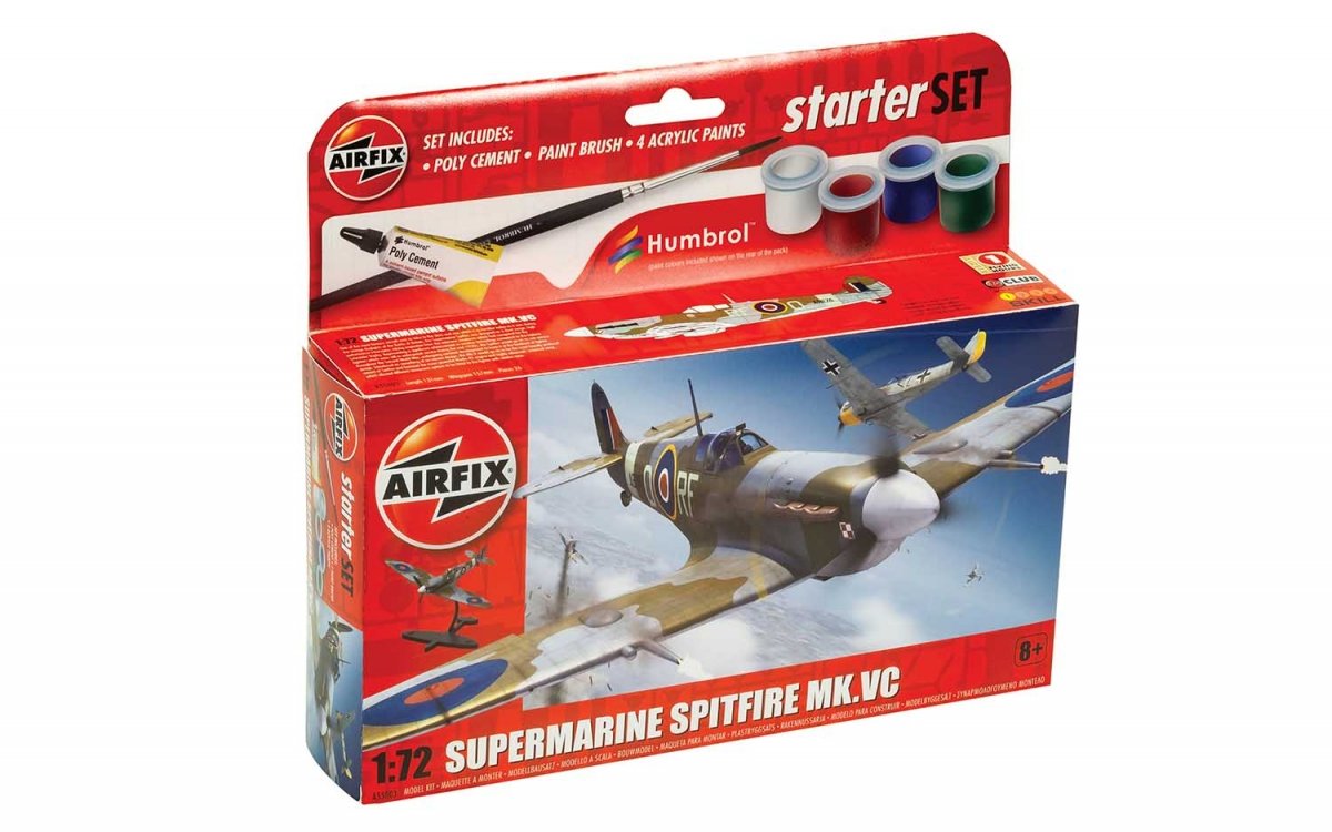 Airfix 55001 Supermarine Spitfire Mk.Vc - Coffret cadeau 1/72 – immagine 2