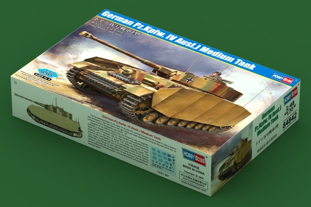 Hobby Boss 84842 Pz.Kpfw allemand. IV Ausf.J Char moyen 1/48 – image 4