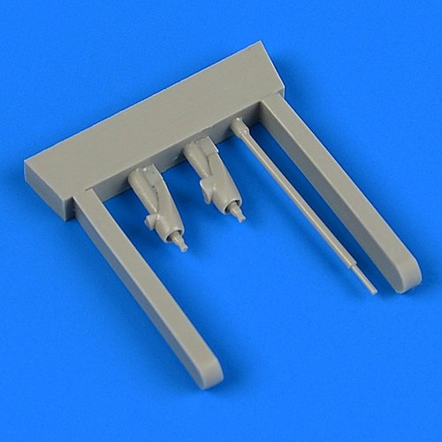 Tube de Pitot et canons Quickboost QB72594 Ju 87B Stuka pour Airfix 1/72