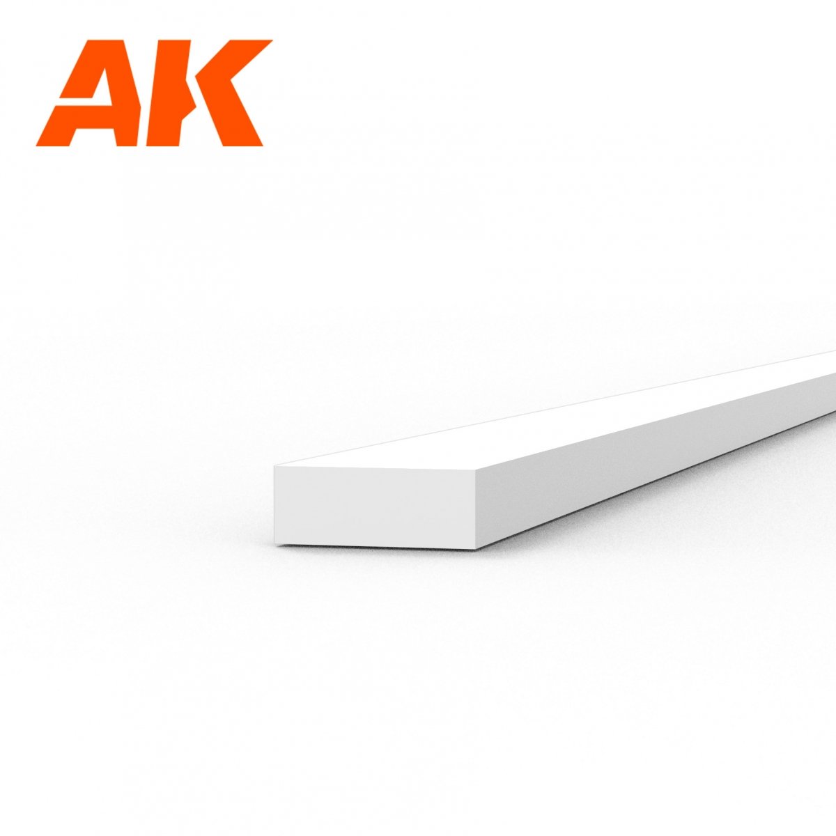 AK Interactive AK6515 BANDES 0,75 X 2,00 X 350MM – BANDE DE STYRÈNE – (10 UNITÉS) – image 2