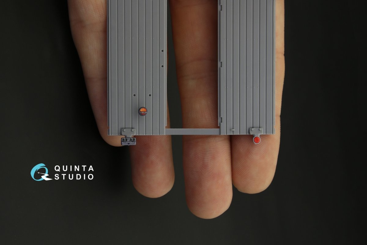 Intérieur imprimé en 3D et coloré sur papier décalcomanie Quinta Studio QD35030 Krupp L3H163 (pour kit ICM) 1/35 – image 4