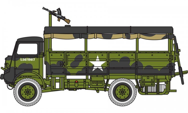 Camions Airfix 03306A Bedford QLT et Bedford QLD au 1/76 – image 5