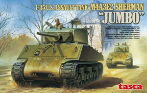 Asuka 35-021 Char d&amp;#39;assaut américain M4A3E2 Sherman « Jumbo » 1/35