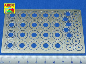 Aber 24025 Standard slotted brake discs dia. 12mm (1/24) – image 2