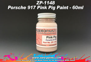 Peinture rose Zero Paints ZP-1148 (Porsche 917/20 Pink Pig) 60 ml – immagine 5