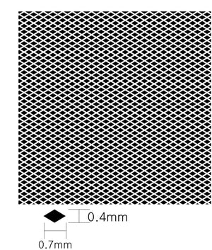 KA Models KA-00004 MAILLE À MOTIF DIAMANT B 0,4 mm X 0,7 mm – Bild 4