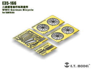 ET Model E35-166 Vélo allemand de la Seconde Guerre mondiale (pour kit TAMIYA) (1/35)