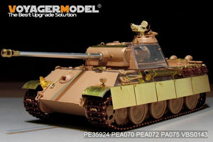 Maquette Voyager PE35924 Panther G allemand de la Seconde Guerre mondiale, version ultérieure. Modèle de base pour RMF 5016 au 1/35  – image 6