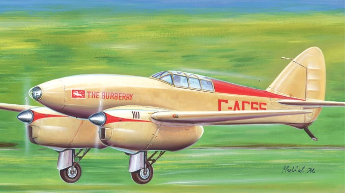 Kovozavody Prostejov KPM0104 de Havilland DH-88 Comet Prototype &amp; Racers 1/72