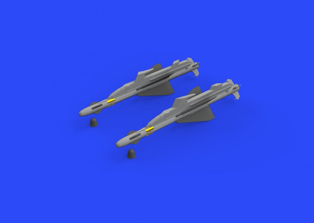 Missiles Eduard 648433 R-23T pour MiG-23 EDUARD, TRUMPETER 1/48  – image 2