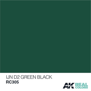AK Interactive RC305 IJN D2 VERT NOIR 10ML – image 2
