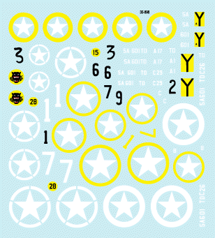 Star Decals 35-898 601e Bataillon de Chasseurs de Chars 1/35 – immagine 3