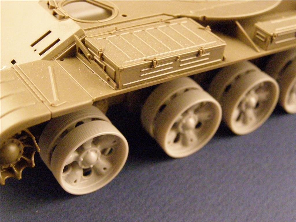 Panzer Art RE35-002 Roues à effet de burn pour chars T-55/62 1/35