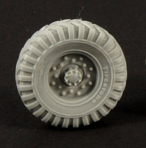 Roues de route Panzer Art RE35-340 pour AC « Otter » (Firestone) 1/35
