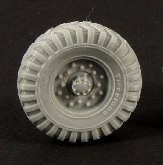 Roues de route Panzer Art RE35-340 pour AC « Otter » (Firestone) 1/35