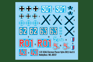 Hobby Boss 80137 Panzer allemand Kpfw.38(t) Ausf.G – immagine 3