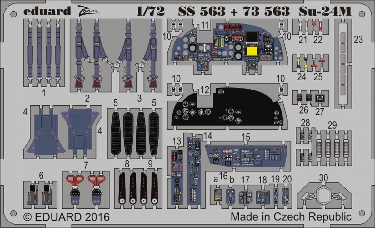 Eduard 73563 Su-24M TROMPETTE 1/72