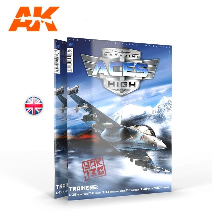 AK-Interactive AK2937 ACES HIGH 18 : CHAUSSURES D'ENTRAÎNEMENT (Anglais)