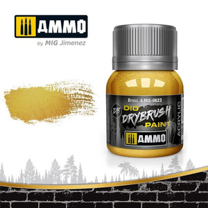 Ammo of Mig 0623 DRYBRUSH Brass 40ml