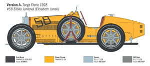 Italeri 4716 Bugatti Type 35B - Targa Florio 29/Monaco GP 30 1/12 – Bild 5