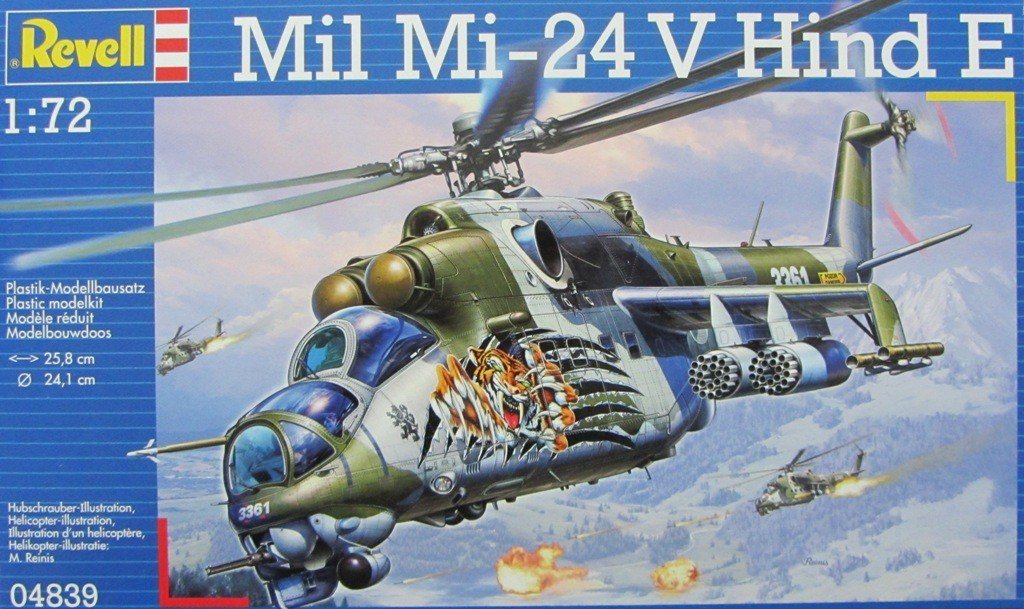 Revell 04839 Mil Mi-24 V Hind E (1/72)